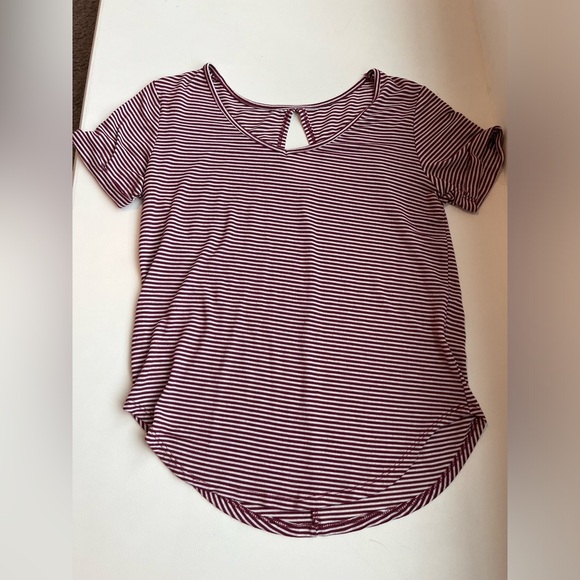 Red and White Blouse - Picture 1 of 3